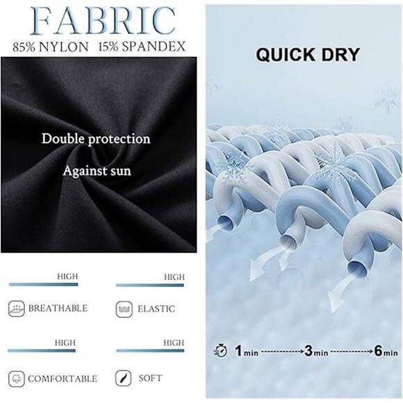 COCOPEAR Women's Crossover One Piece Swimdress Floral Skirted Swimsuit - 3XL - Picture 4 of 5